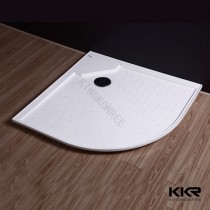 Stylish Bathroom Sanitary Ware Products Artificial Marble Sector Shower Tray