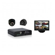 4 Channel H. 264 DVR, Support D1 Recording CCTV Surveillance Mobile DVR Kit