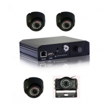 4CH D1 SD Card Mobile DVR with GPS for Car Use