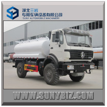 8000L Beiben 4X4 Fuel Tanker Truck