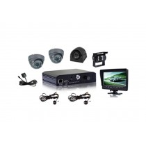 Car DVR Digital Video Recorder, 4CH D1, H. 264, SD Card Storage