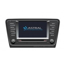 Car GPS Navigation with Radio for Volkswagen Skoda Octavia 2014