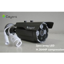 Low Lux Array LED CMOS Sensor Email Alarm Network Monitoring IP Camera