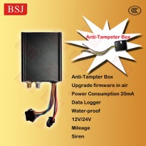 Mini Size GPS Vehicle Tracking Device Car Alarm System Low Power M6