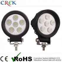 Round 18W LED Work Light with CE RoHS IP68 (CK-WE0603A)