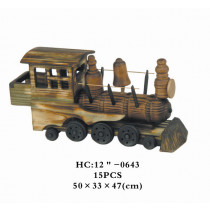 Train Model Wooden Toy for Adults and Kids (HC12''-0643)
