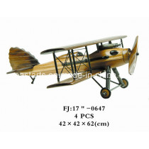 Wooden Toy Plane Model for Adults and Kids