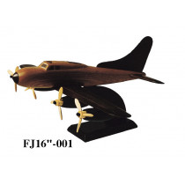Wooden Toy Plane Model for Adults and Kids