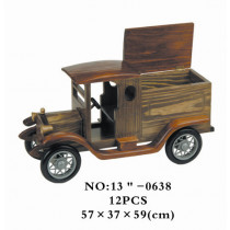 Wooden Toy Truck Model for Adults and Kids