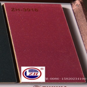 18mm Metallic UV MDF for Kitchen Cabinet Door (ZH-3916)