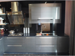 2013 Hot Sale Acrylic MDF Modern Kitchen Cabinet
