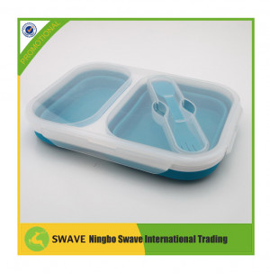 2014 Food Grade Collapsible Air Tight Lunch Box, Insulated Food Carrier, Lunch Container Y95034