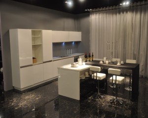 2014 Hot MDF Kitchen Cabinets for Project