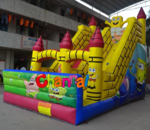 2014 New Slide Inflatable Castle Slide