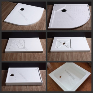 2015 Wholesale Composite Resin Shower Base for Bathroom