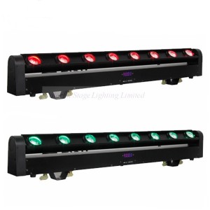 4in1 LED Beam Bar 8PCS 10W Moving Head Disco Light