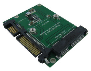 AD563FA9 SATA III to mSATA SSD Converter