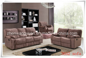American Style Corlorful Furniture Fabric Recliner Sofa (A-3652)