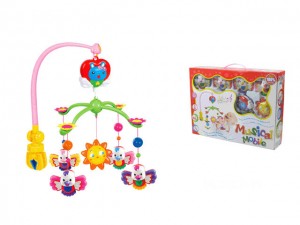 Baby Toy Wind up Baby Musical Mobile Toy (H0940449)