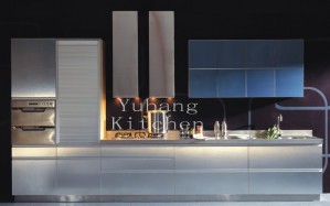Baked Paint Kitchen Cabinet (M-L55)