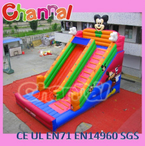 Best Sale Mickey Slide Inflatable Commercial Slide