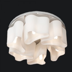 Best-Selling Fashion Natural Contemporary Glass Ceiling Light Lamp