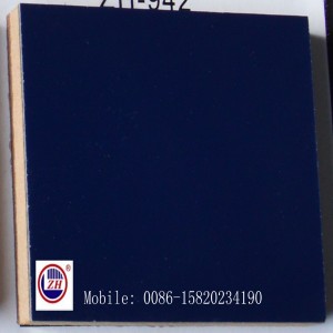 Blue Glossy UV MDF for Kitchen Cabinet Door (ZH-947)