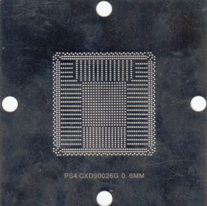 PS4 CXD90026G Stencil 80x80mm