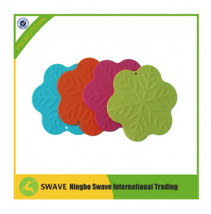 Christmas Gift Kitchen Utensils Silicone Coasters