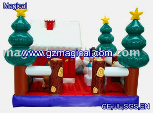 Christmas Inflatable Bouncer Jumping for Child Playing (mic-420)