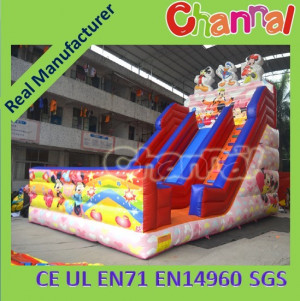 Commercial Grade Inflatable Slide PVC Adult Slide Jumping Slides