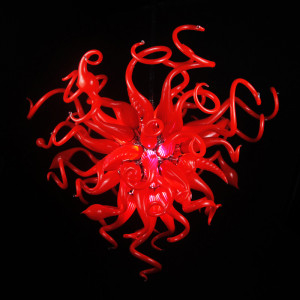 Crystal Handblown Glass Chandelier/Pendant Ceiling Lamp for Hotel