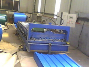 Elegant Royal Blue Color Roofing Sheet