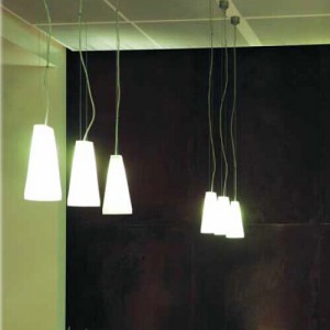 Fashion Resturant Modern Glass Hanging Lamp, Decorative Suspension Light Lamp