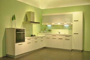 High End Kitchen Cabinet (ZH factory)