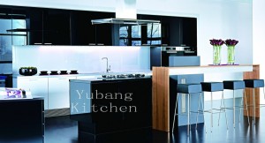 High Gloss/Matt Finished Lacquer Kitchen Cabinet (M-L33)