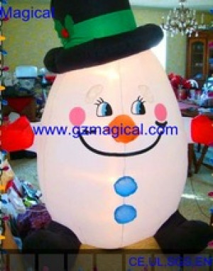 Inflatable Smiling Christmas LED Decoration (MIC-366)