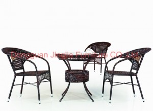 Iron Frame Rattan Garden Dining Leisure Chair (JJ-S470&568)