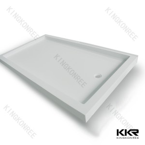 Italian Design Bathroom Shower Pan of Solid Surface