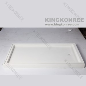 Kingkonree Artificial Stone Shower Tray / Bathroom Shower Tray