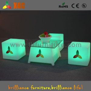 LED Mobile Bar Table/ LED Portable Bar/ LED Square Table
