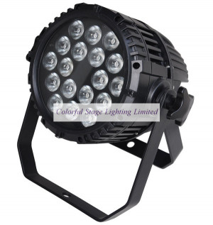 LED PAR 64 Can 18X10W RGBW Quad LED PAR Light