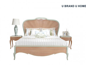Latest Wood Bed for Bedroom Furniture