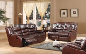Living Room Furniture Popular Design Recliner Motion Sofa Leather Sofa