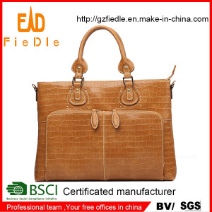 Luxury Corcodile Leather Handbag Fashion Lady Handbag (J1035-A1616)
