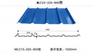 MLC15-225-900 Blue Roofing Sheet for House