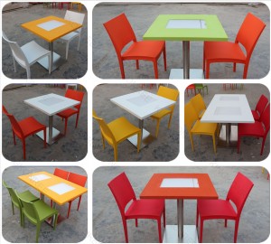 Modern Dining Tables for Sale/ Square Granite Kitchen Tables