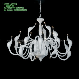 Modern LED Pendant Lamp Creative Swan Chandelier (GD-8052-24)