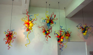 Multicolor Handblown Glass Pendant Lighting for Home Decoration