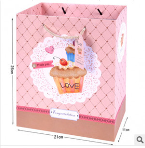 New Desgin Cheap Paper Gift Packaging Handle Bag